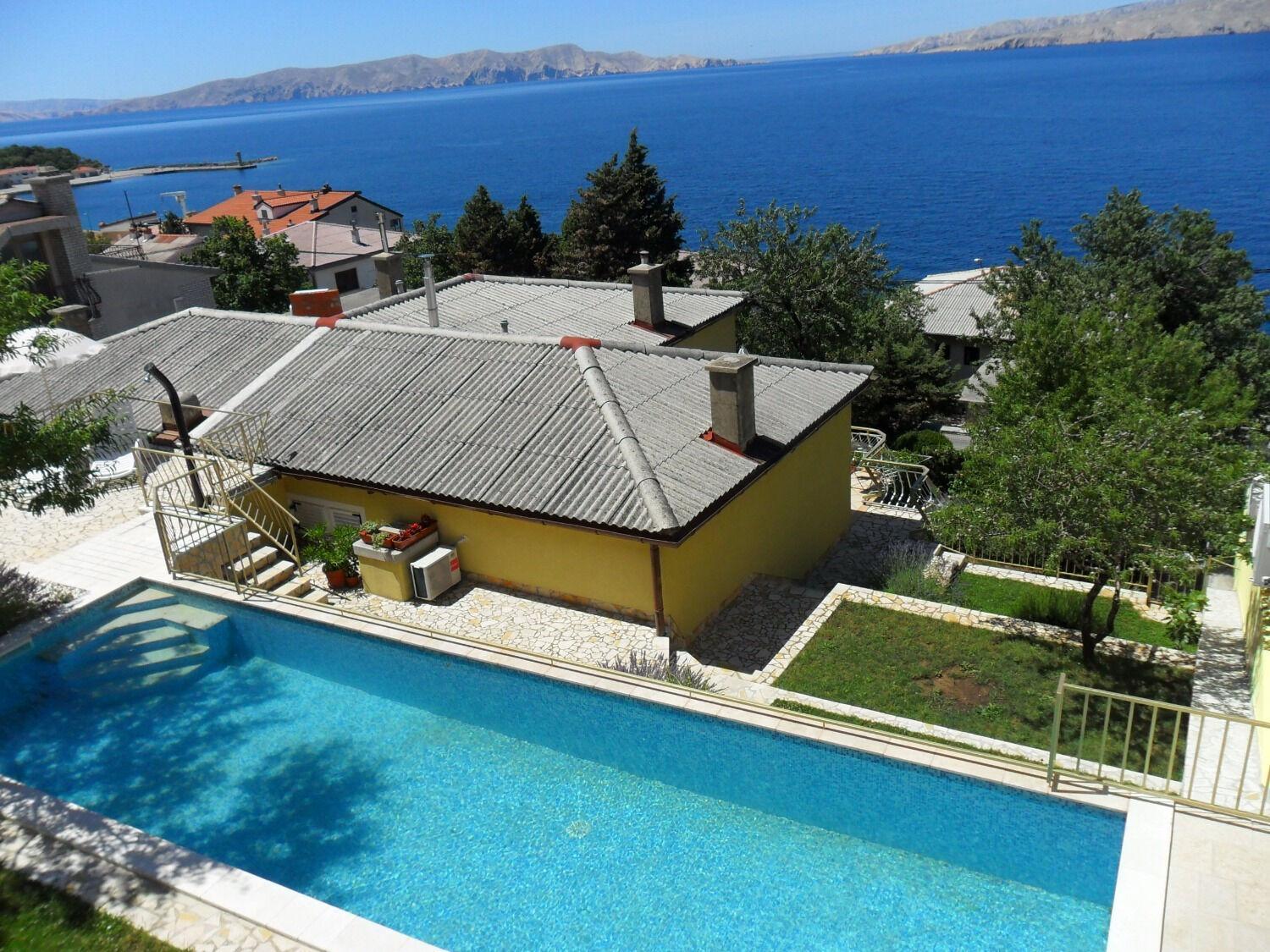 Apartments Zlato - With Pool Zengg Kültér fotó